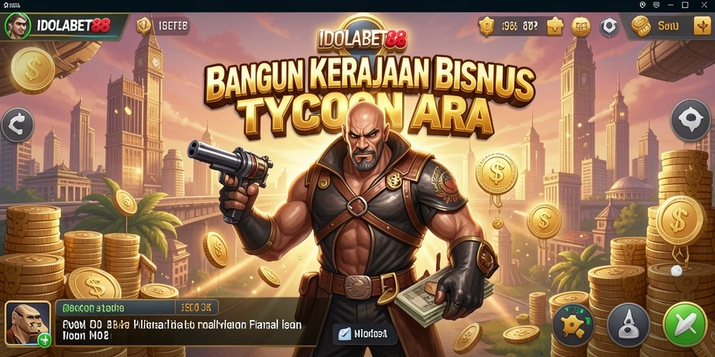Gameplay seru dimana Anda membangun kerajaan bisnis Anda.