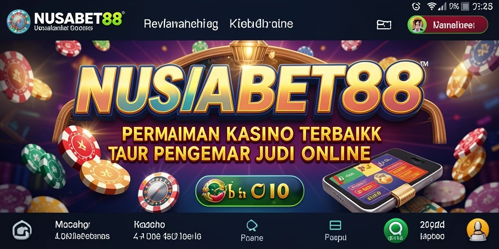 Tampilan gameplay yang mendebarkan di NUSABET88 dengan banyak pilihan permainan.