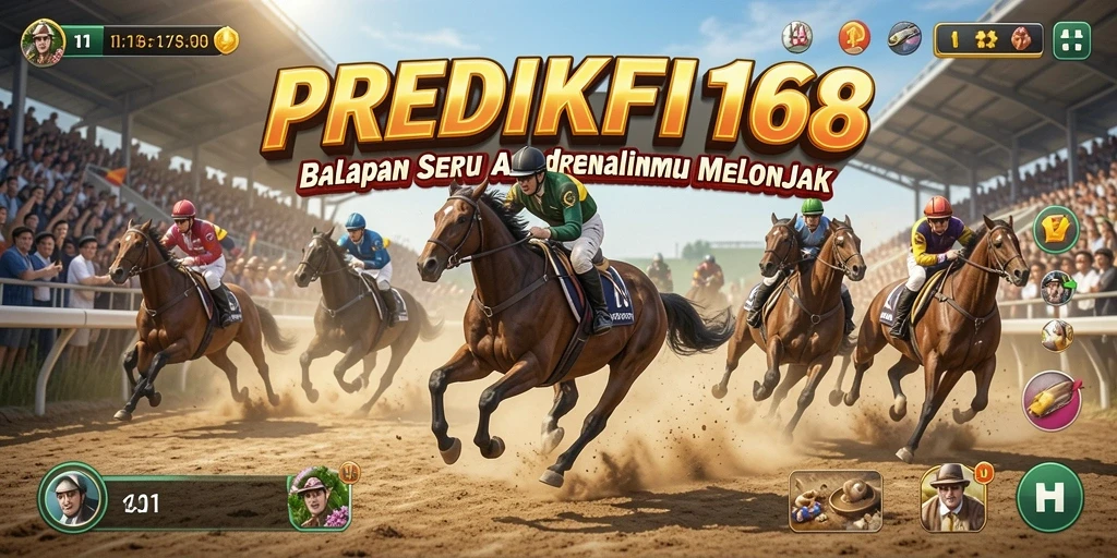 Gameplay balapan yang mendebarkan dan penuh aksi.