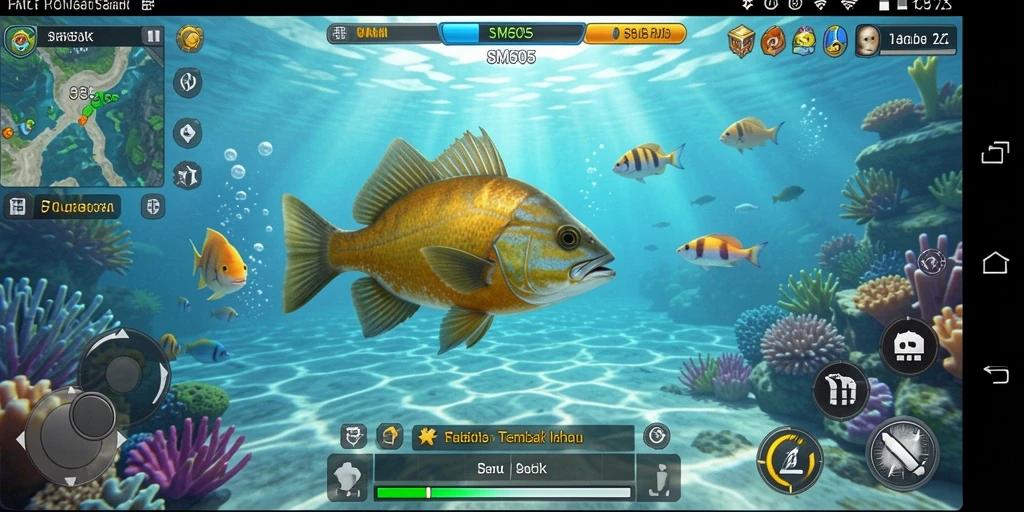 Gameplay seru Tembak Ikan dengan efek grafis menawan.