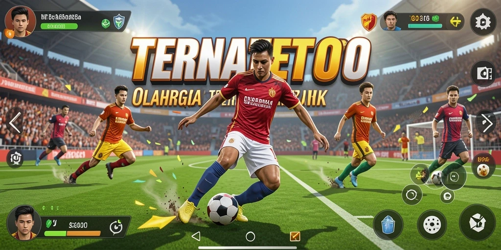 Tangkapan layar utama TERNATETOTO menampilkan aksi seru dalam pertandingan olahraga.