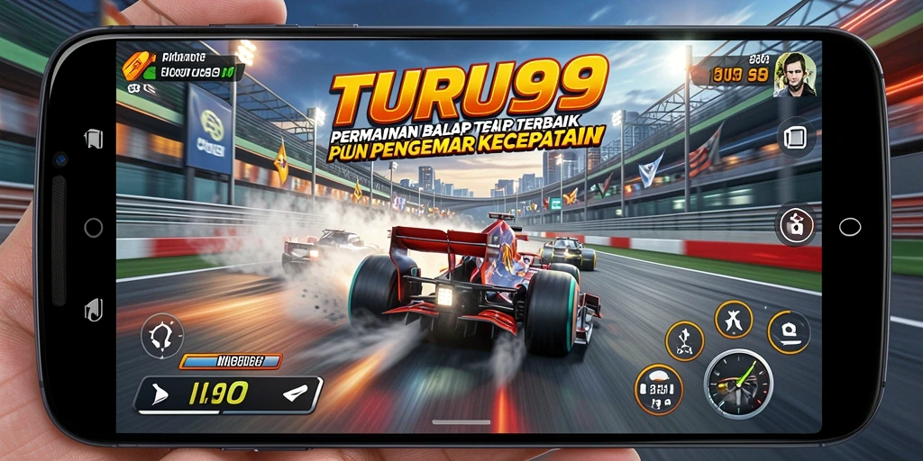 TURU99 menampilkan aksi balap yang mendebarkan dan kendaraan berkecepatan tinggi.